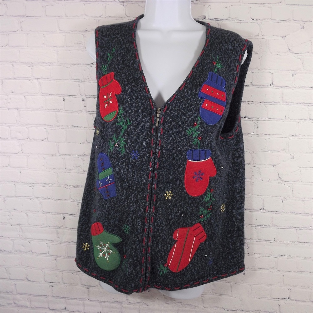 Cappagallo Sweater Vest Size Small